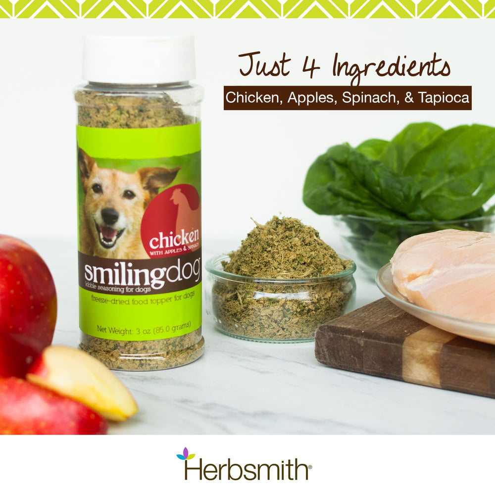 Herbsmith garniture poulet séché pour croquettes, texture plus agréable