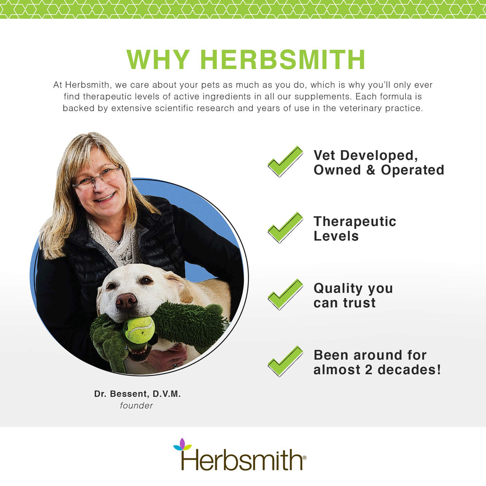 Herbsmith Juillet Troisième: aide potentielle face aux feux d'artifice et stimuli.