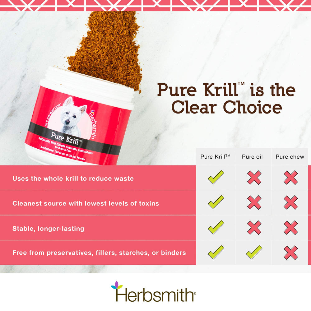 Herbsmith Pure Krill phospholipides — libération efficace des oméga-3.