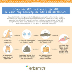Herbsmith Scooter’s Butt Bars, barre lentilles, fibre naturelle pour selles régulières.