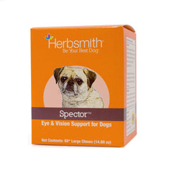 Herbsmith Spector — yeux seniors chien: bouchées croquantes soutenant la vision.