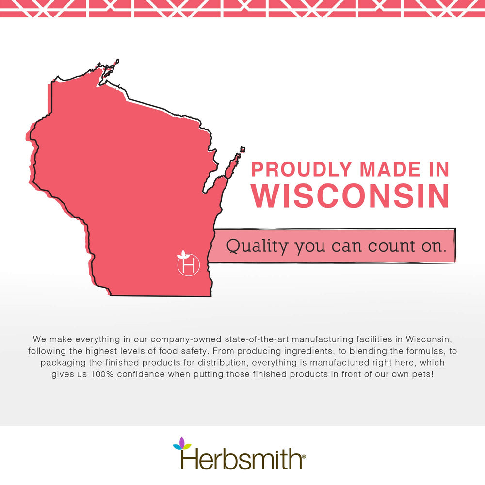 Herbsmith Taurine Boost — emballage Made in USA, qualité fiable.