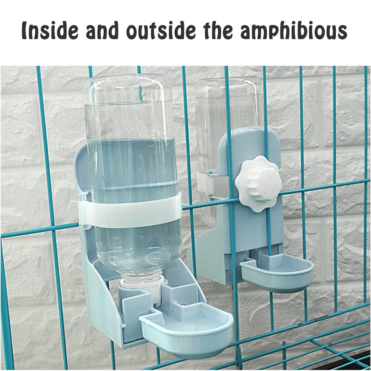 HERCOCCI ensemble petits animaux bleu, adapté pour lapin, cochon d’Inde et chinchilla.