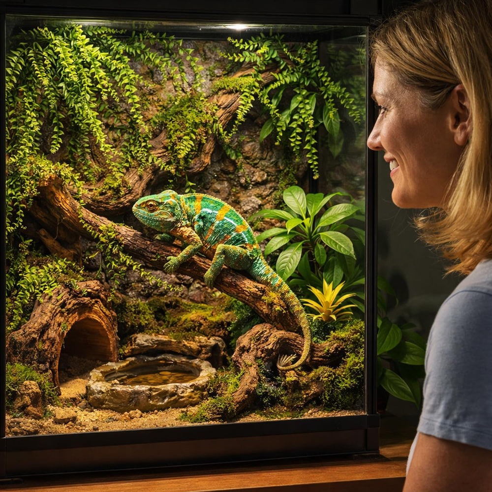 HERCOCCI – Ventouse robuste pour fixation stable en terrarium.