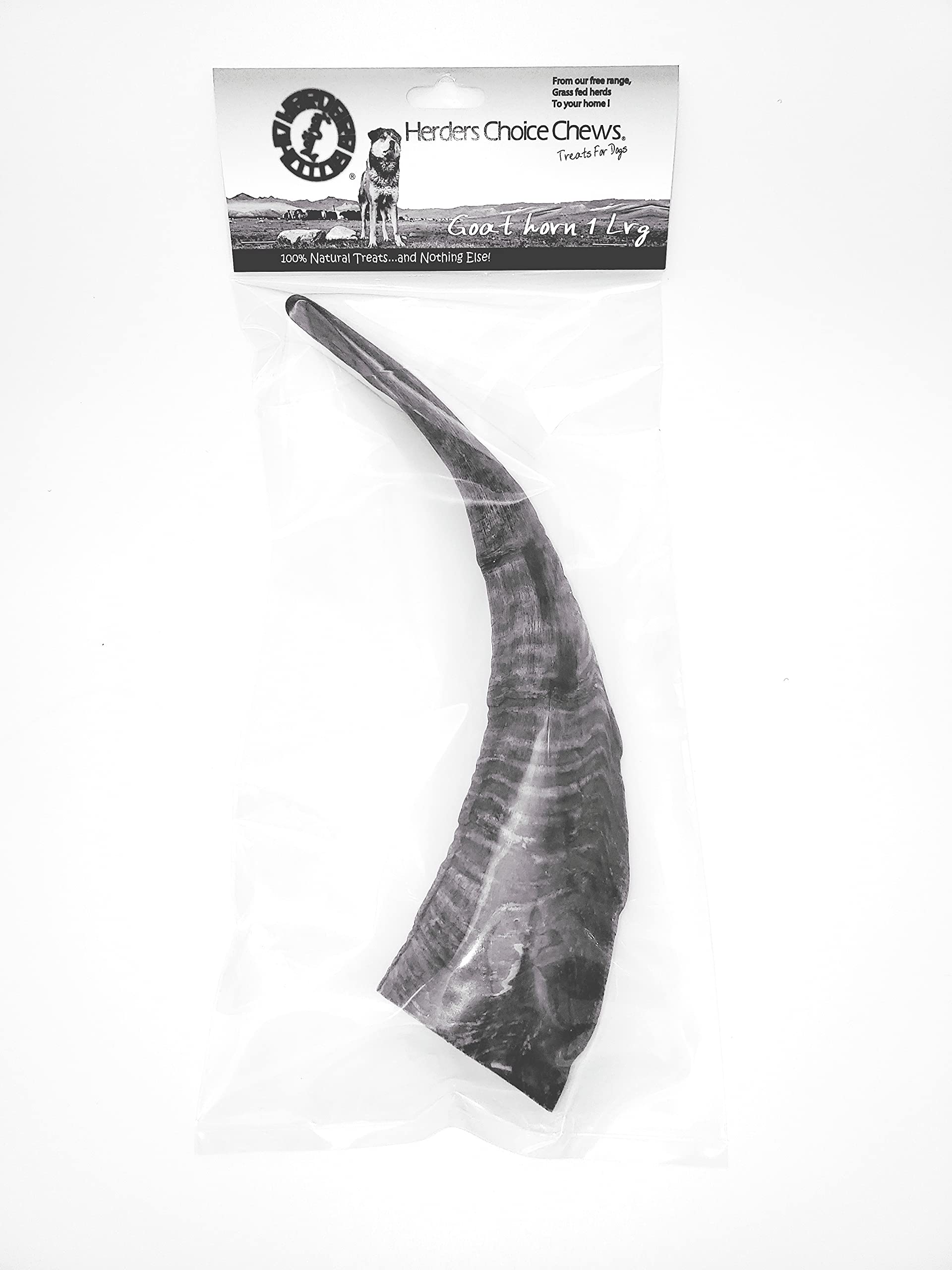 Herders Choice: os-chevre-seche-dog-chew, texture ferme pour mâcher durablement.