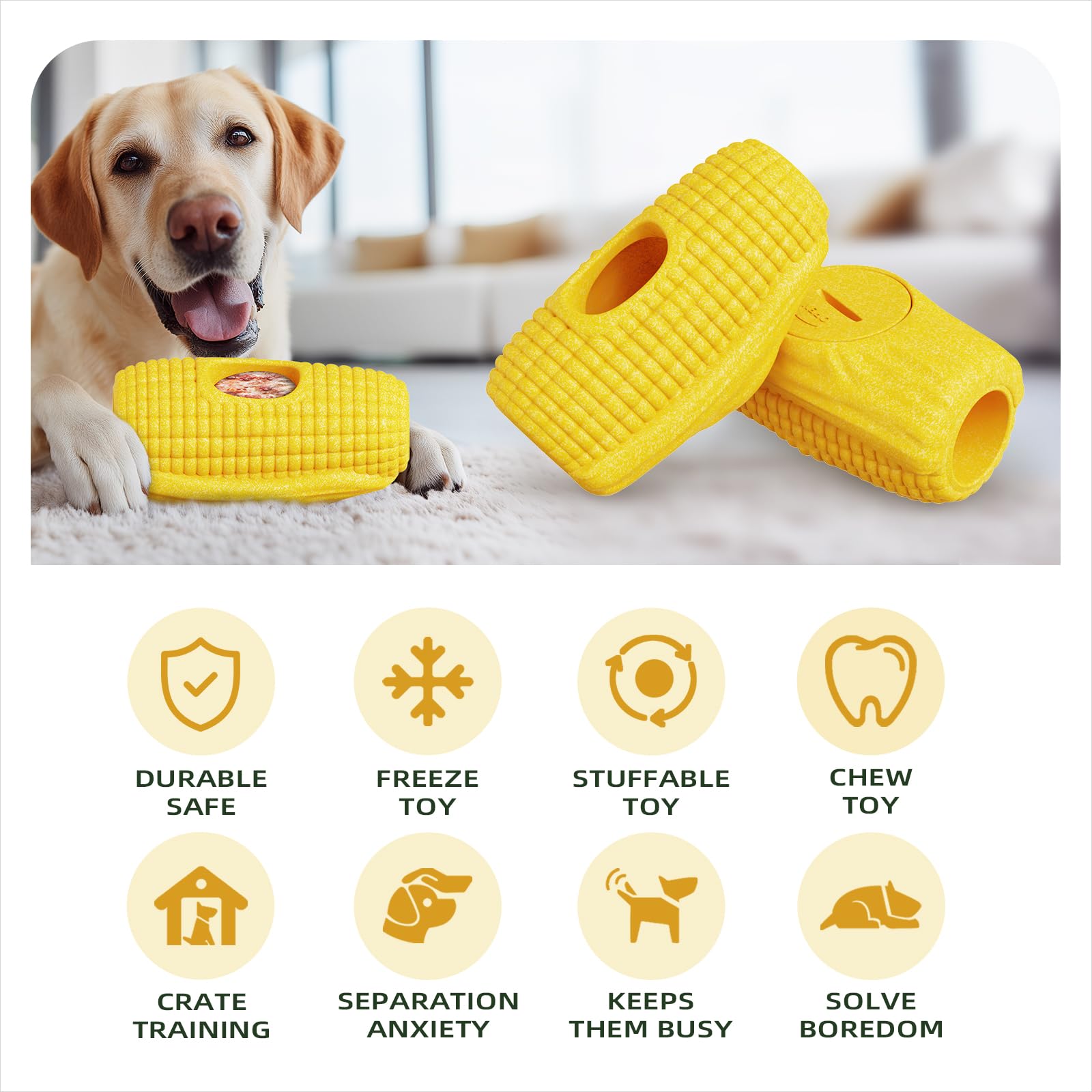 HeriNova Aggressive, cubes congelés et friandises, déploiement sans démoulage pour grands chiens.