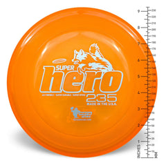 Hero Disc USA Superhero 235 bleu : disque en vol pour entraînement et jeu