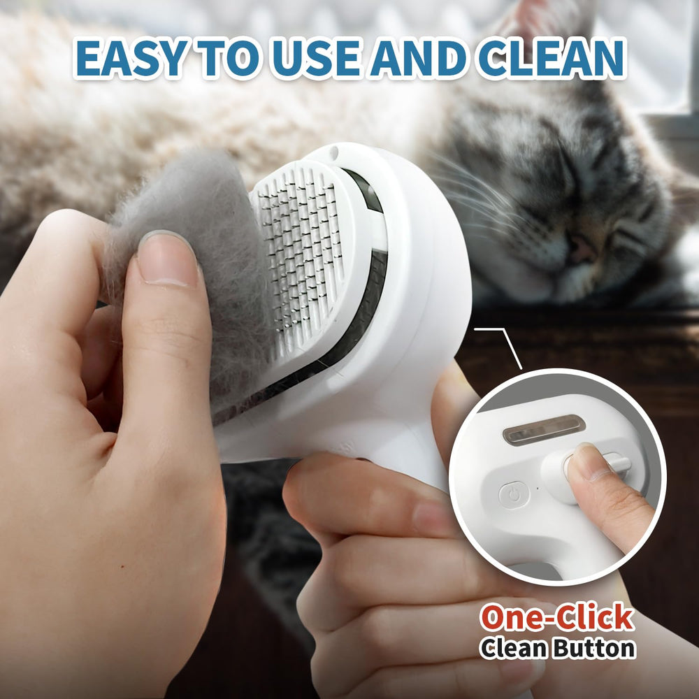 HeroKitty brosse chien steam dents anneau massage pour plus de confort