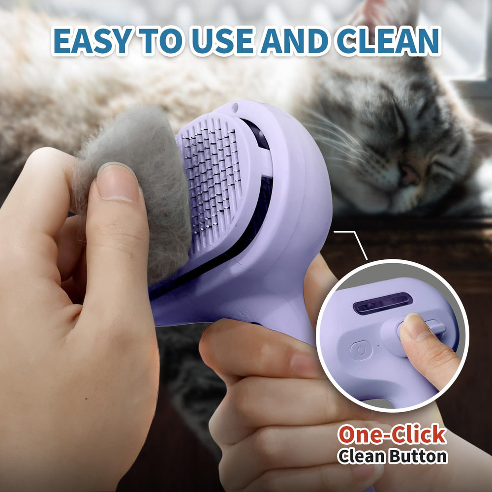 HeroKitty Brosse Vapeur réservoir eau: réservoir clair pour ajouter eau ou soin.