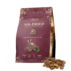 Herz alimentation chien seche a l air - emballage clair et sans colorants