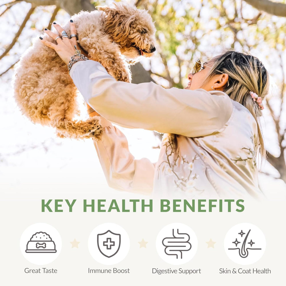 Herz Nourriture Chien Air-Dried DHA EPA Préservés, nutriments essentiels.