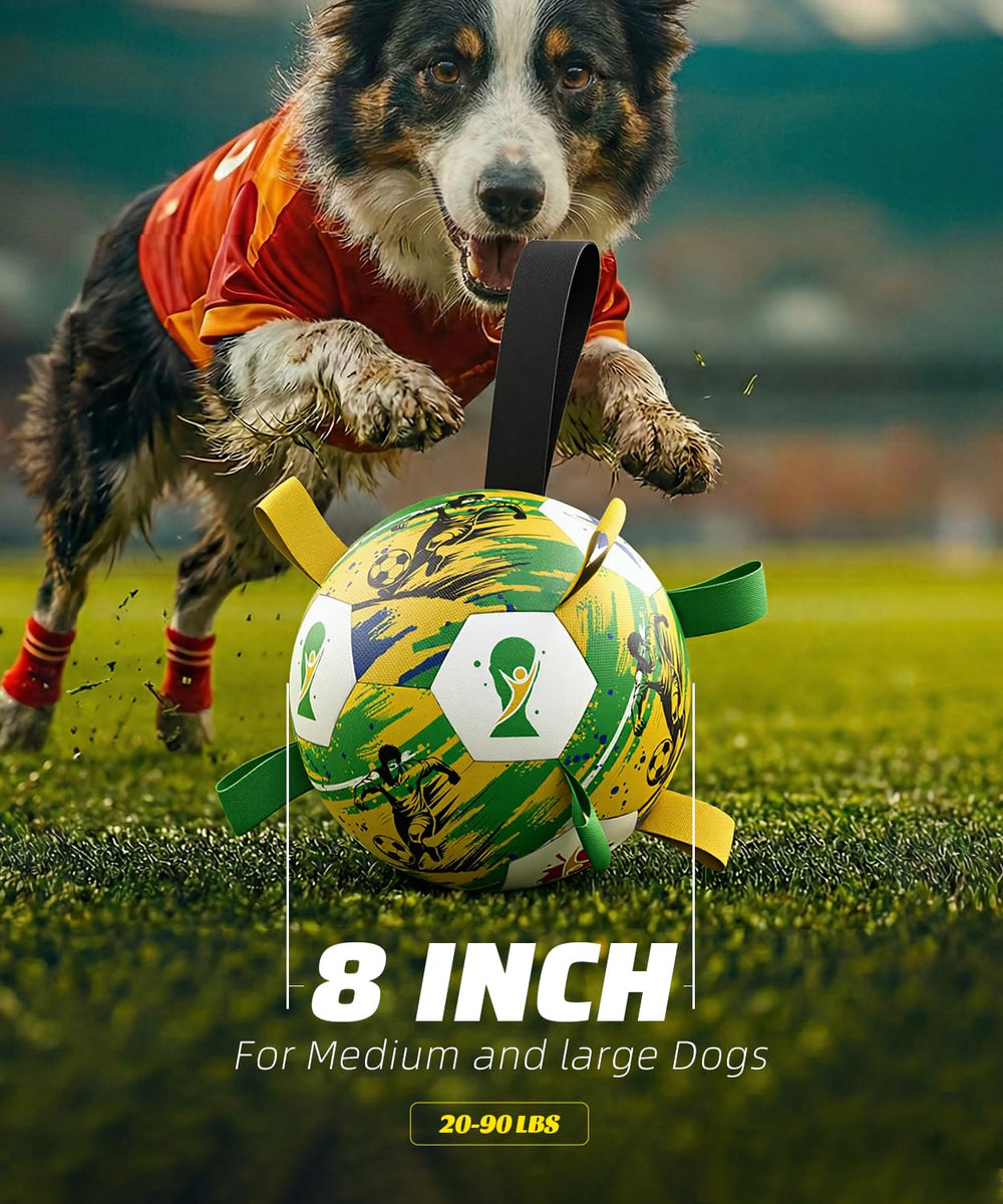HETOO Ballon chien utilisations multiples interieur et exterieur.