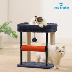 Hey-brother Arbre chat – colonnes-sisal : grattage naturel et durable.