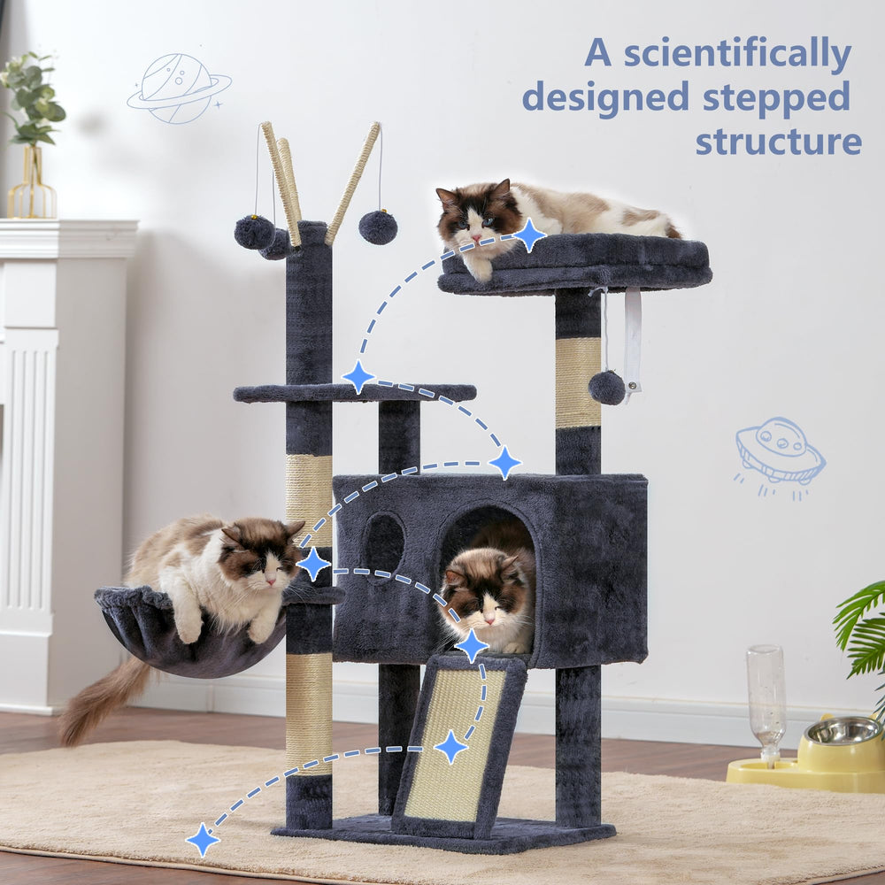 Hey-brother Arbre-chat condo confortable, espace repos et observation