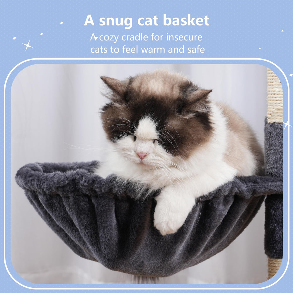 Hey-brother Arbre-chat planche-griffage, surface robuste pour aiguise les griffes