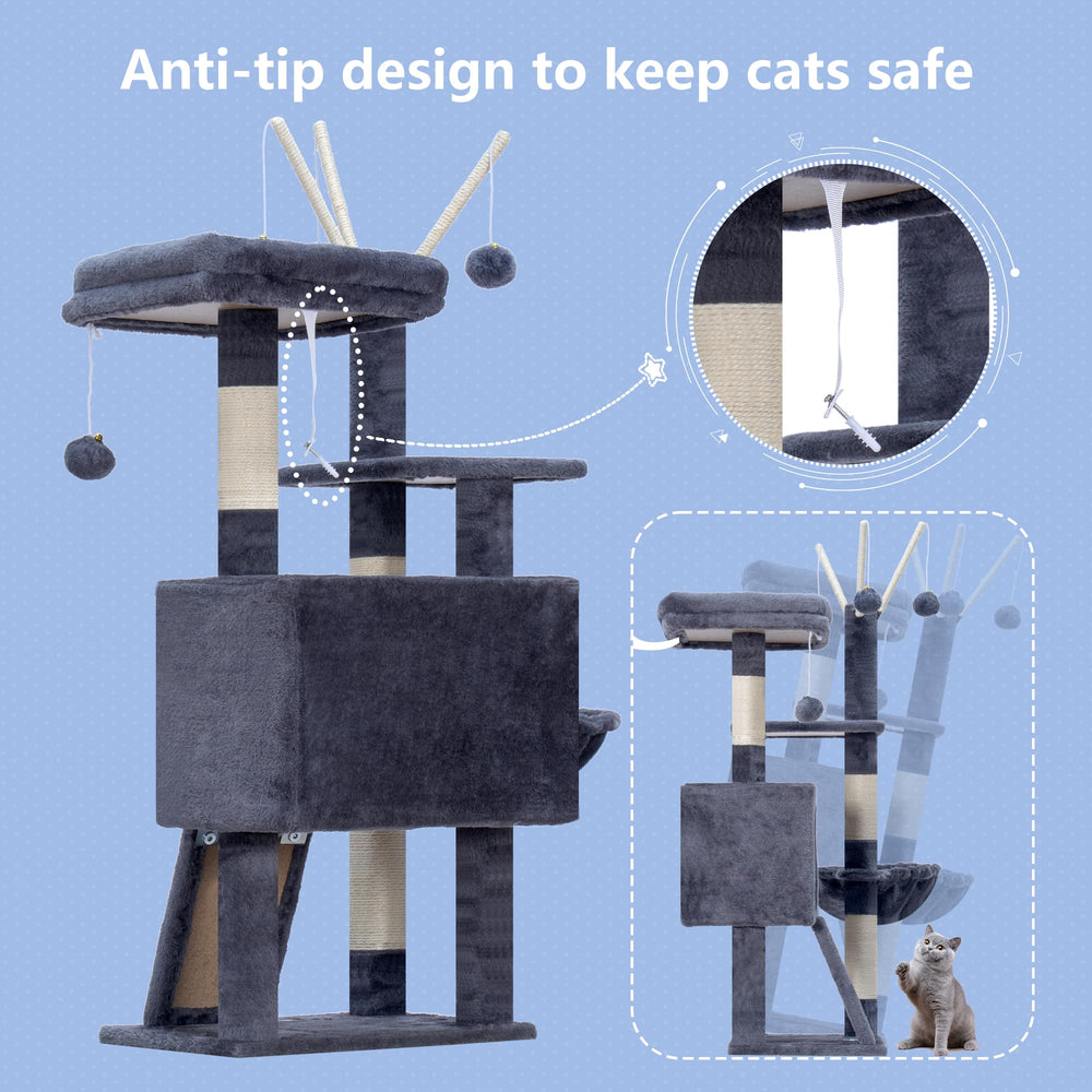 Hey-brother Arbre-chat idéal pour chatons et félins en croissance