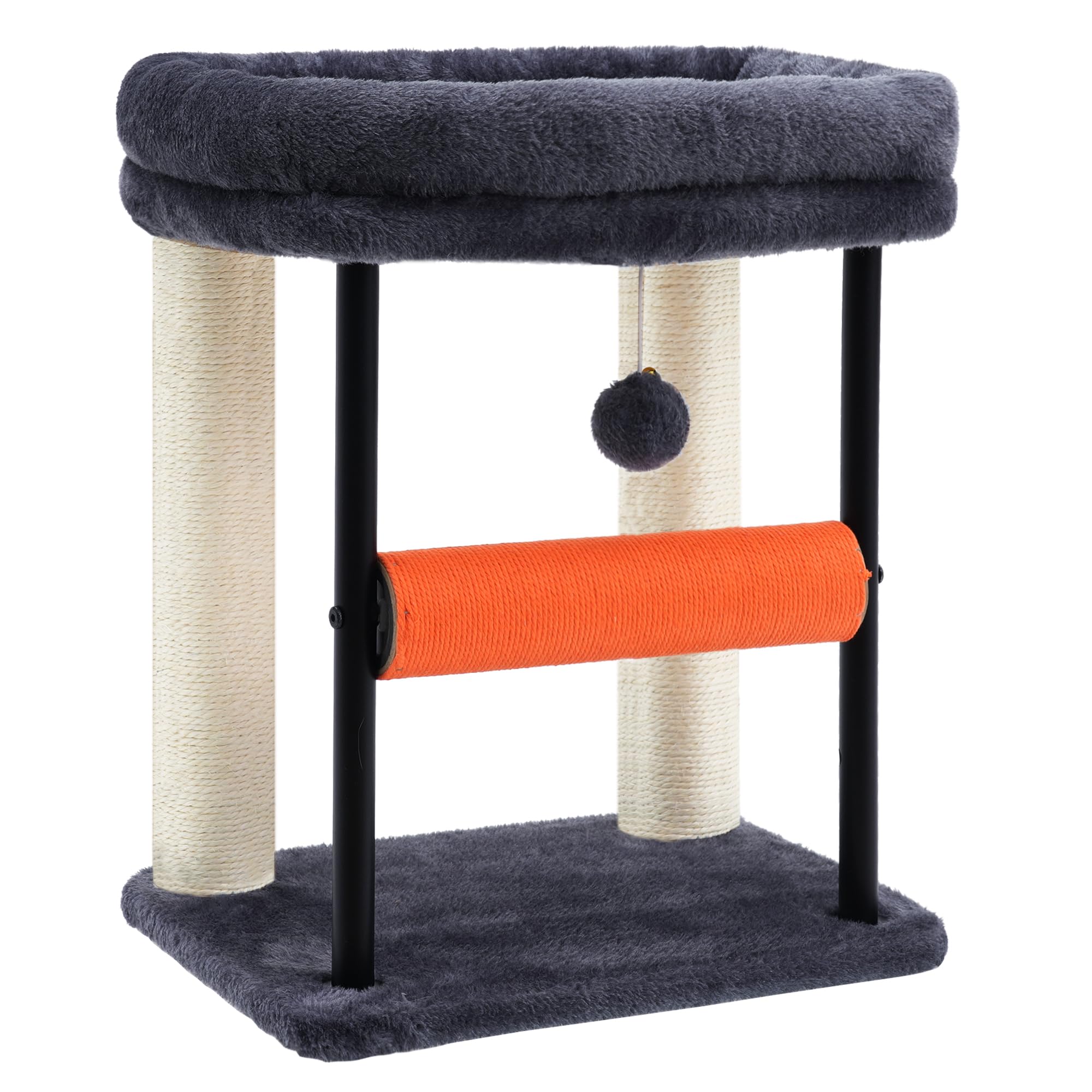 Hey-brother Arbre chat – teinte-gris-fume : couleur moderne dans le salon.