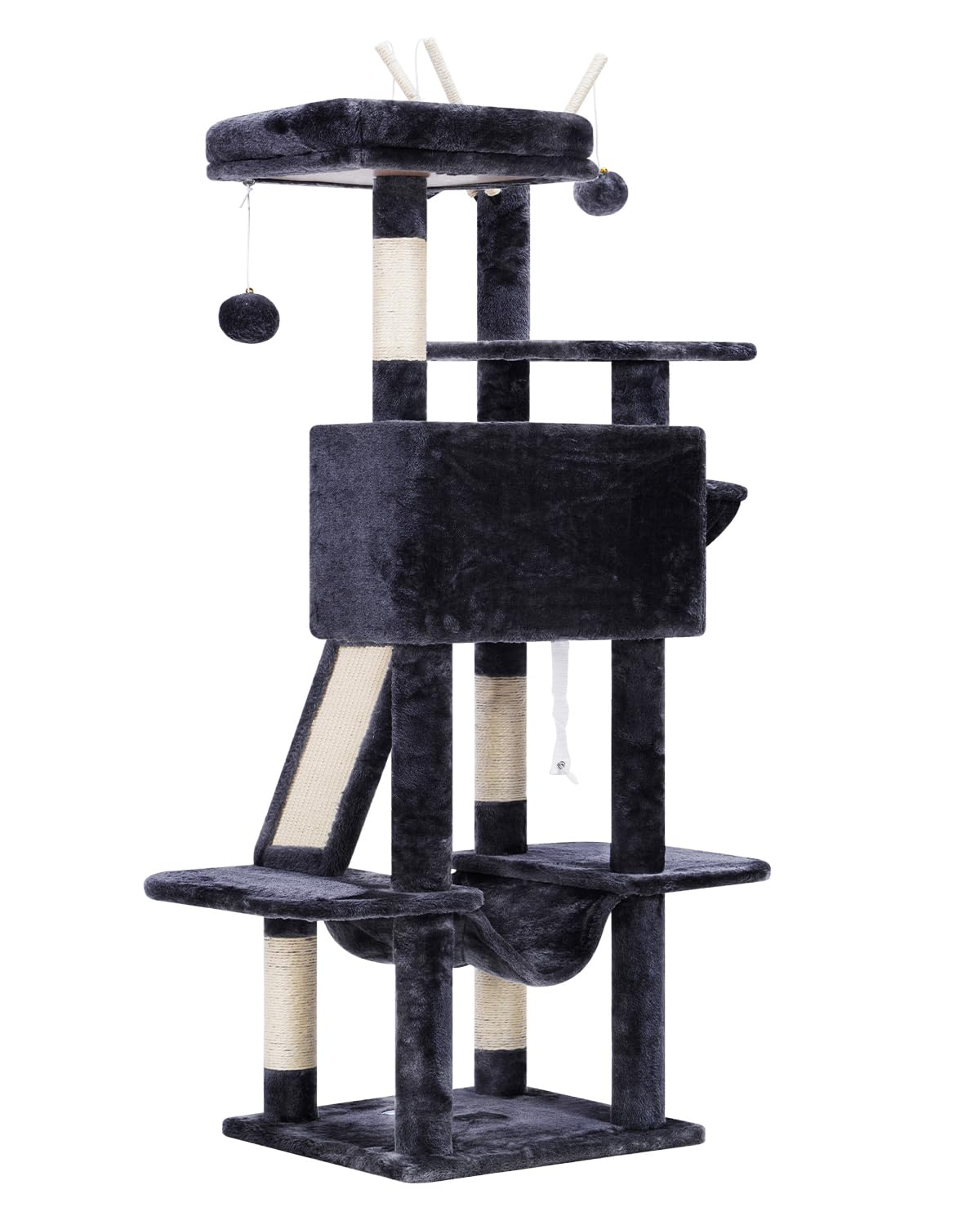Hey-brother Arbre a chat Smoky Gray: meuble design pour salon