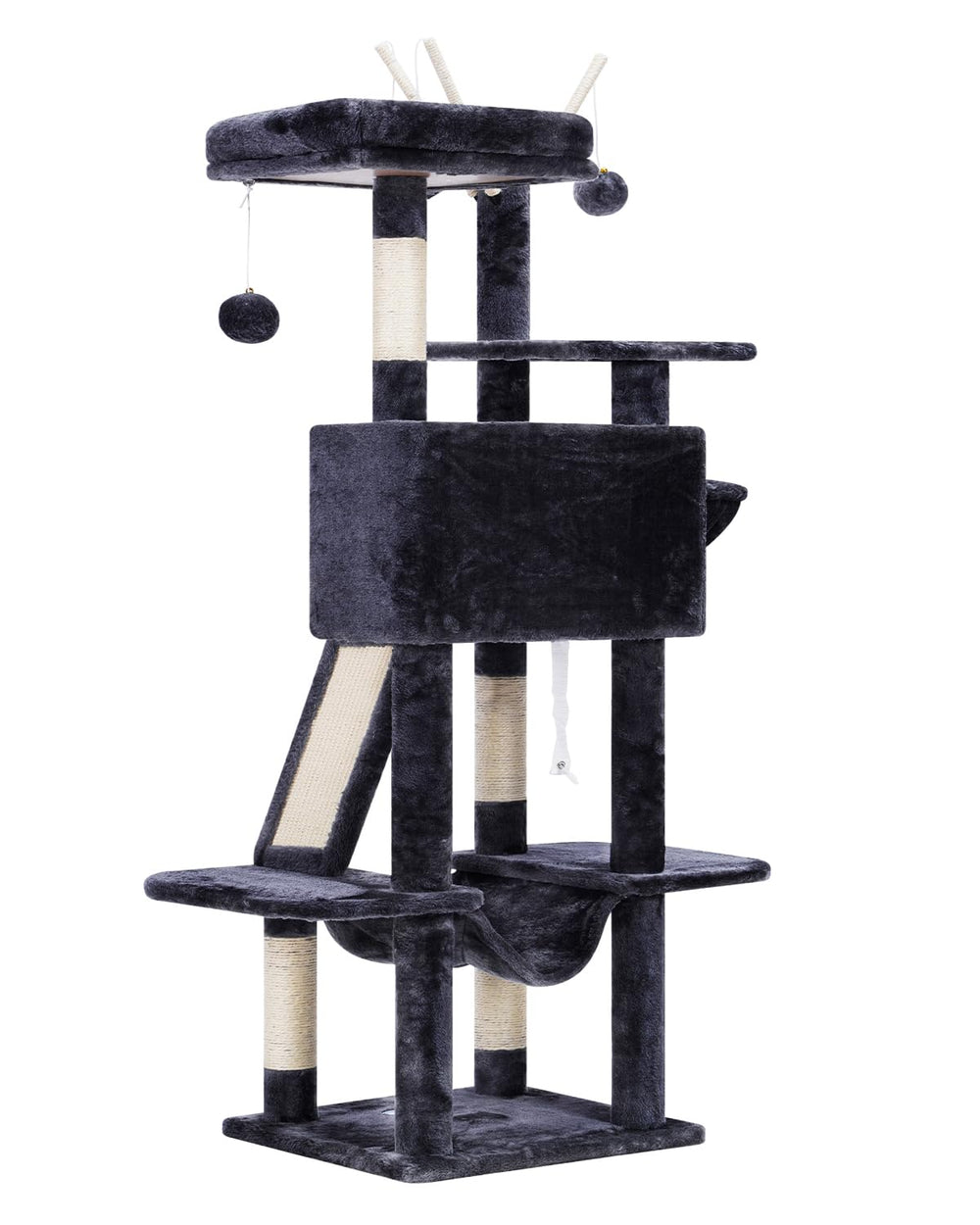 Hey-brother Arbre a chat Smoky Gray: meuble design pour salon