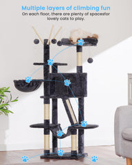 Hey-brother Arbre a chat: cosy condo pour detente
