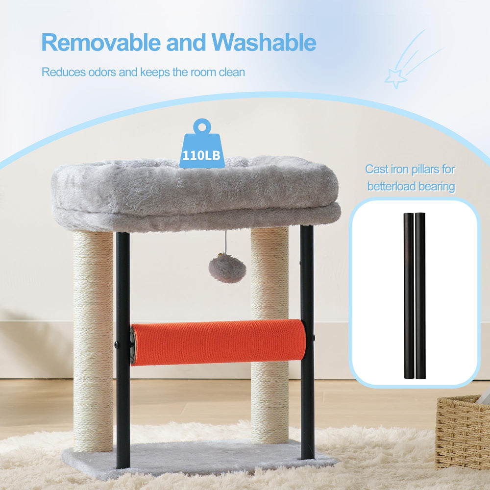 Hey-brother Arbre à chat: assemblage rapide sans outils complexes.