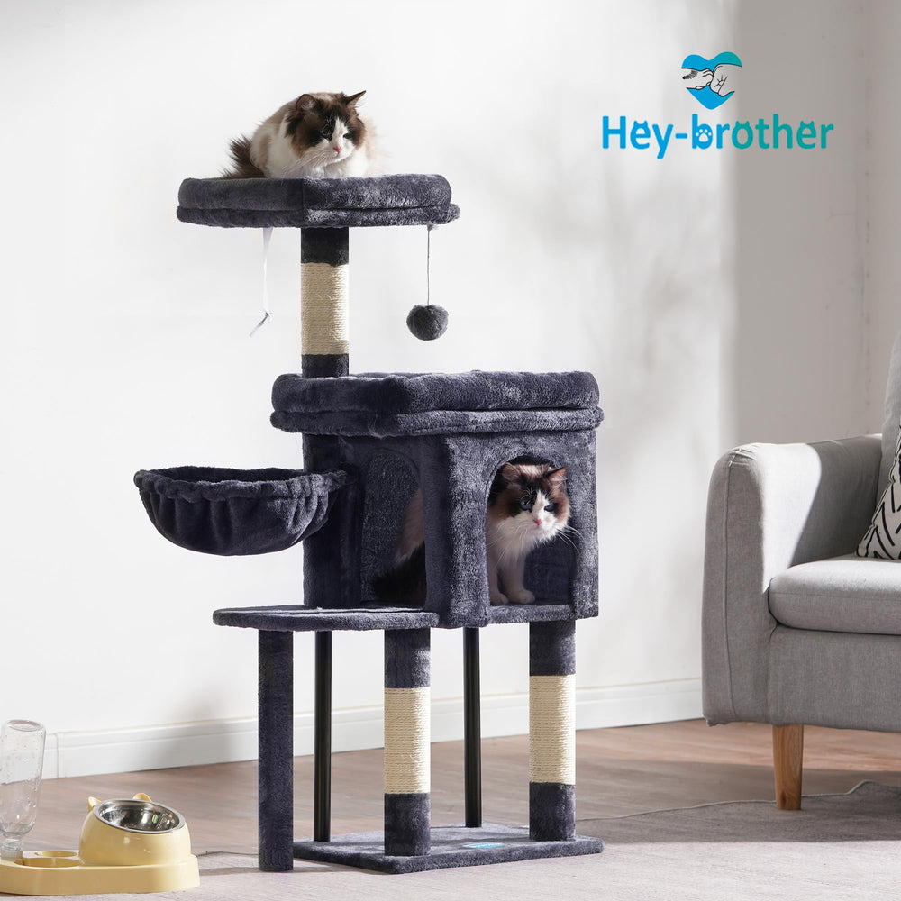 Hey-brother parcours-escalier: trajet clair pour grimper et redescendre facilement.