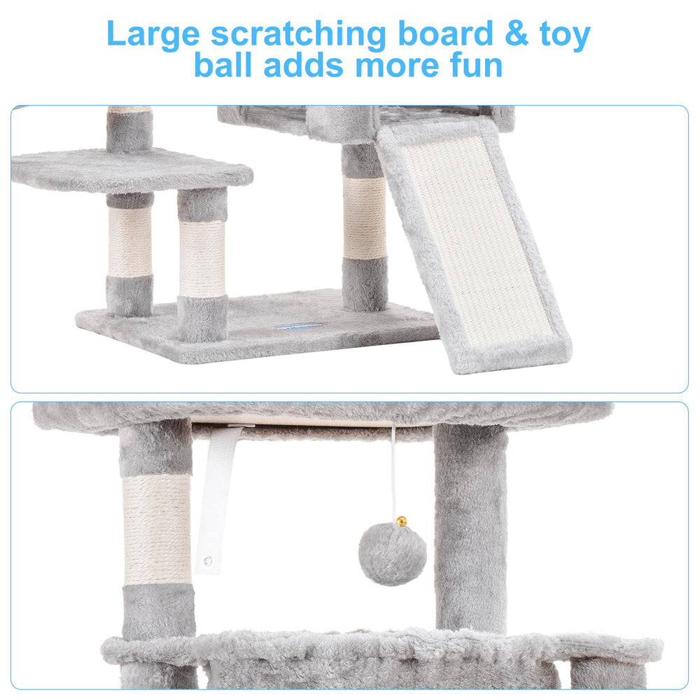 Hey-brother postes-grattoir-sisal: griffades naturelles pour entretenir les griffes