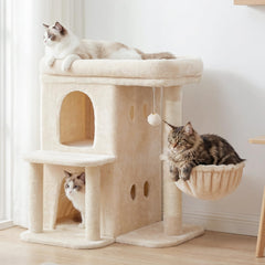 Heybly arbre à chat : condos doubles offrant intimité et repos confortable