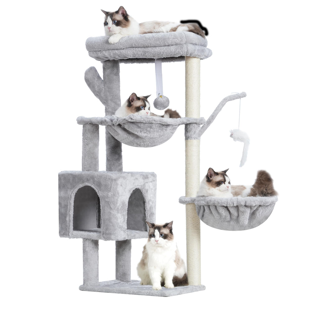 Heybly Arbre à Chat – tour en sisal pour l’usure naturelle des griffes.
