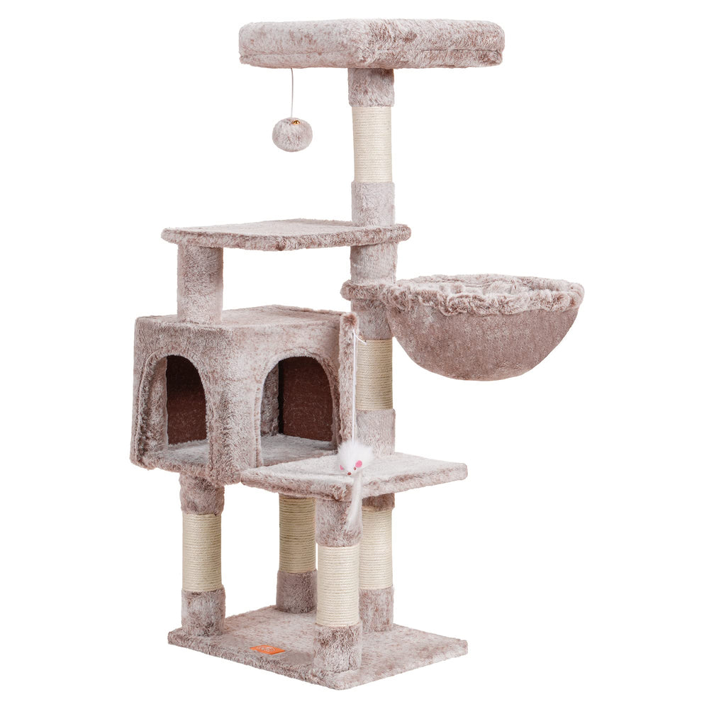 Heybly Arbre chat, utilisation pratique au salon pour espace détente.