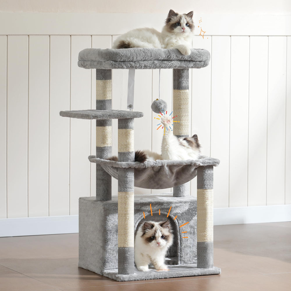 Heybly HCT008SW – zone de jeu intérieure idéale pour chats curieux