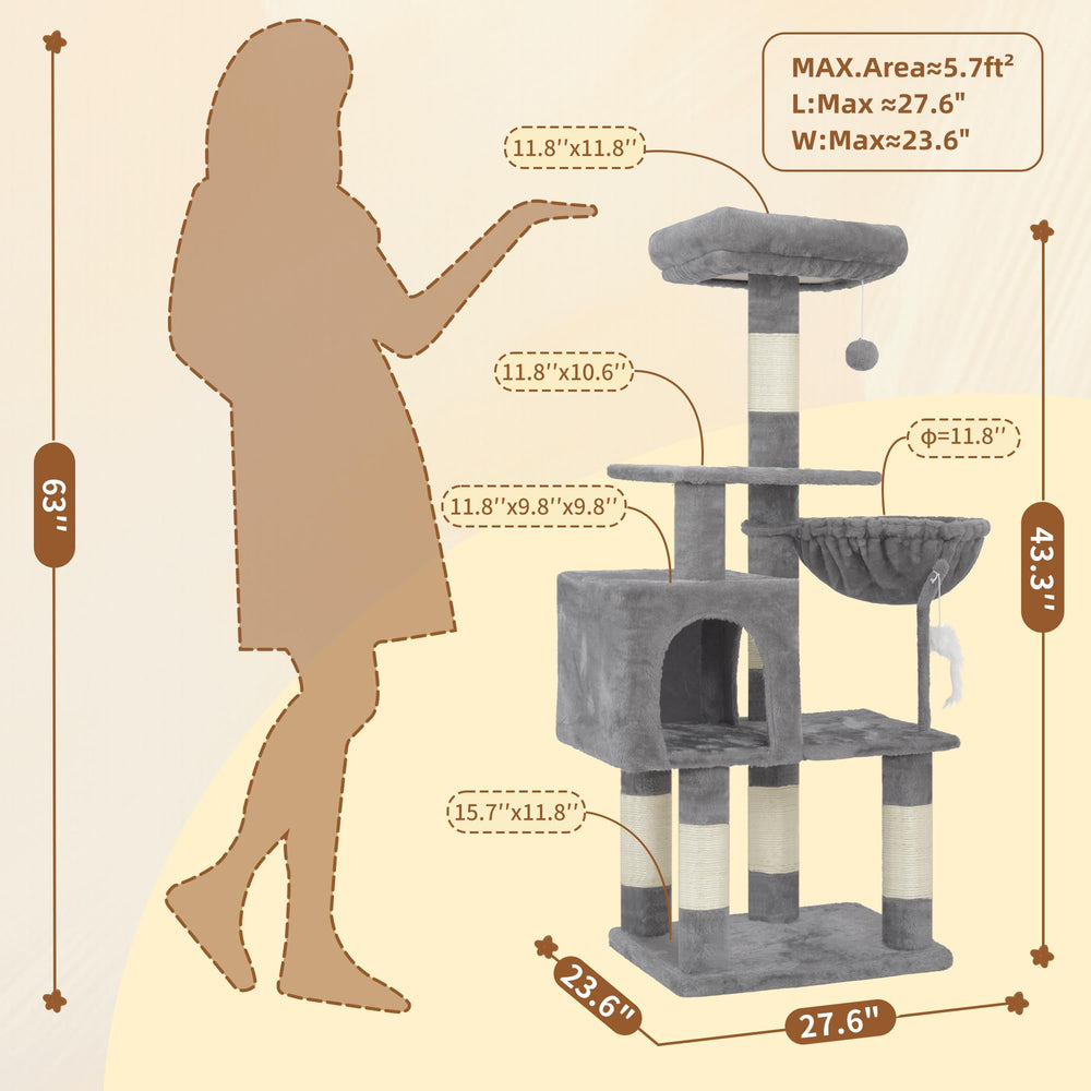 Heybly colonnes-sisal: affutage des griffes et jeu stimulant.