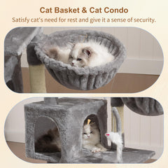 Heybly hamac-chat-confort: refuge calme pour se blottir et se reposer.