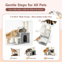 Heybly Stairs peluche douce confort quotidien pour les pattes