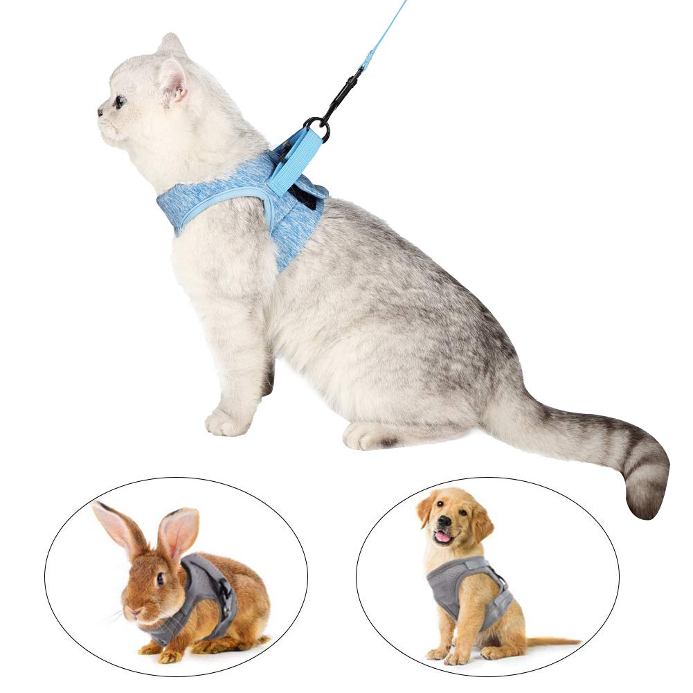 Matière extensible et respirante du harnais HEYWEAN pour chats confortables