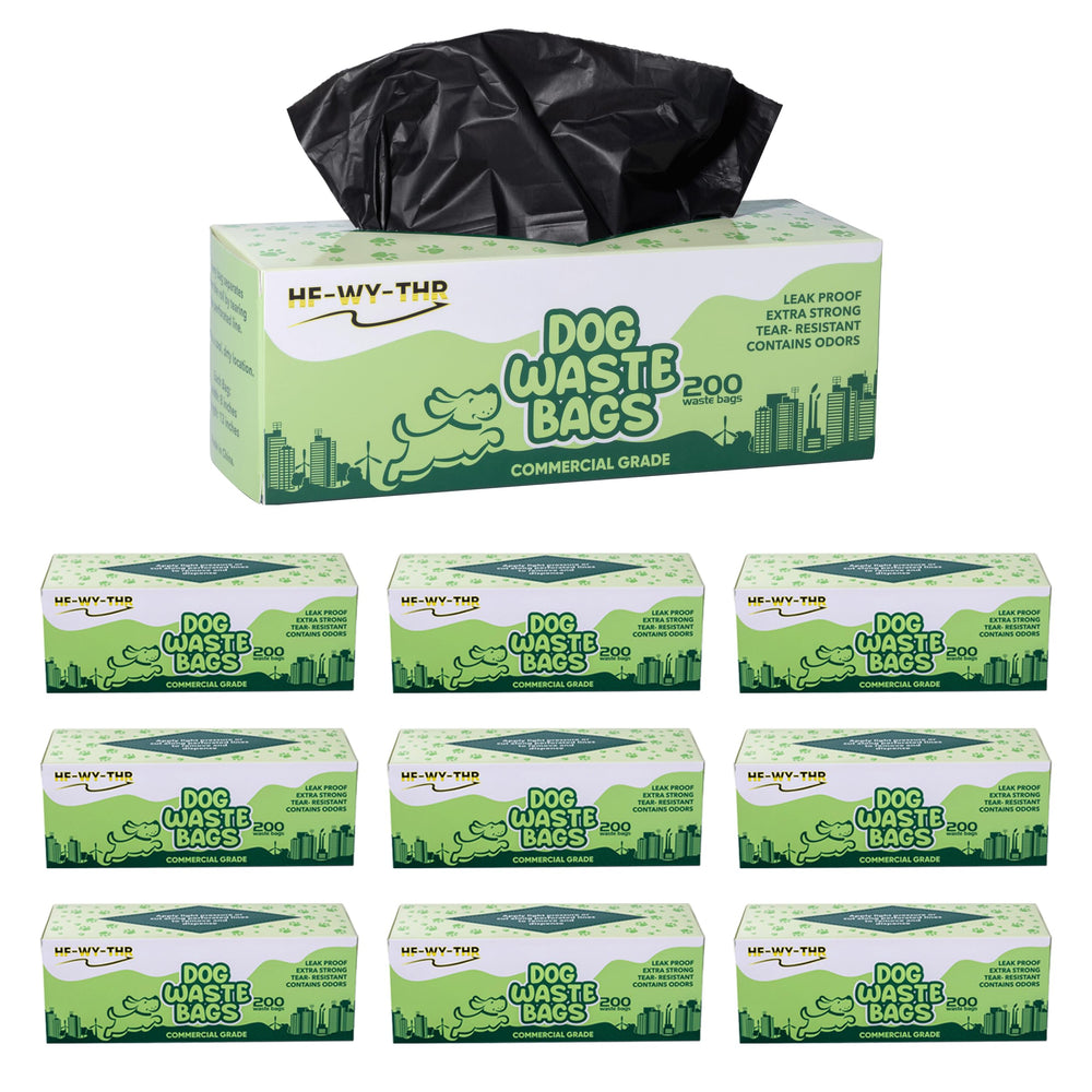 HF-WY-THR sacs-chien 2000: boite avec dix rouleaux faciles a separer, pratique et efficace.