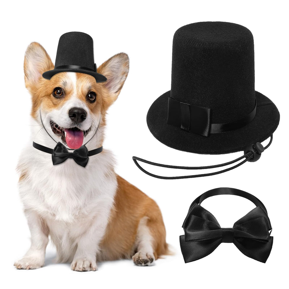 Hftjtsa chapeau petit chien formel, élégant pour photos et cérémonies.