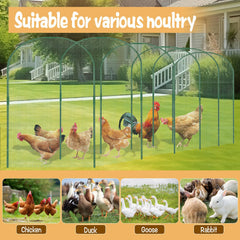HFYZZ tunnel pour poules assemblage facile sans outils