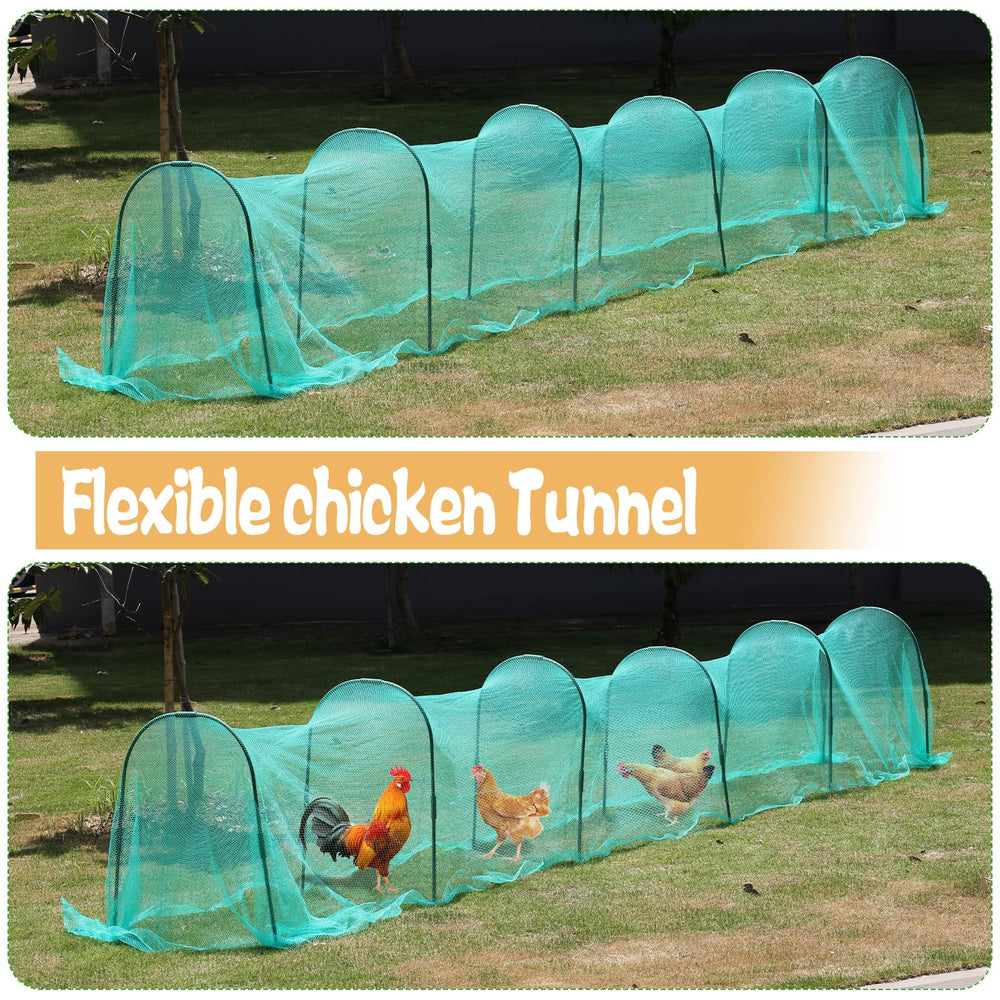 HFYZZ tunnel-poules protection contre prédateurs en extérieur