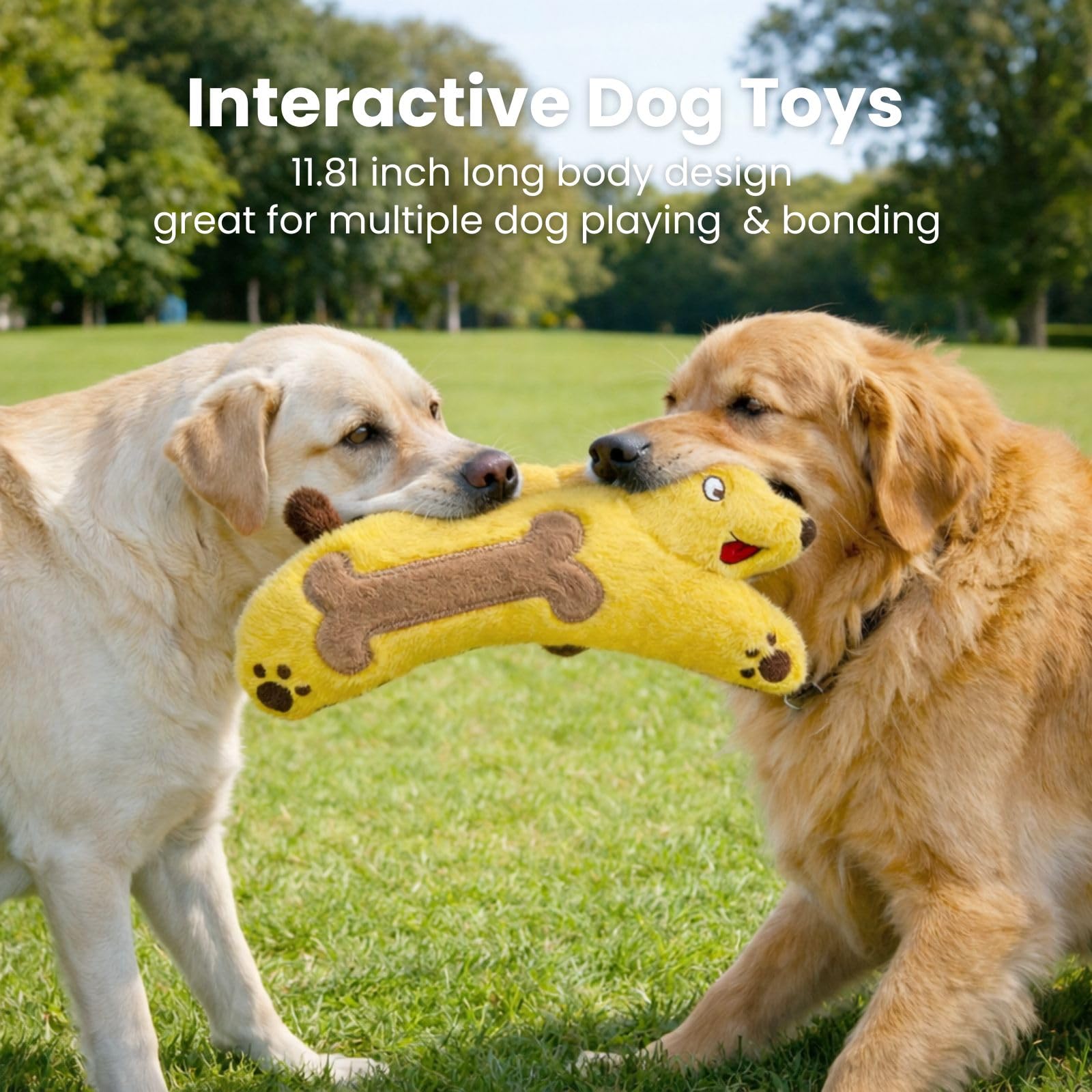 Jouet HGB pour chien gros doux et réconfortant pour câlins.