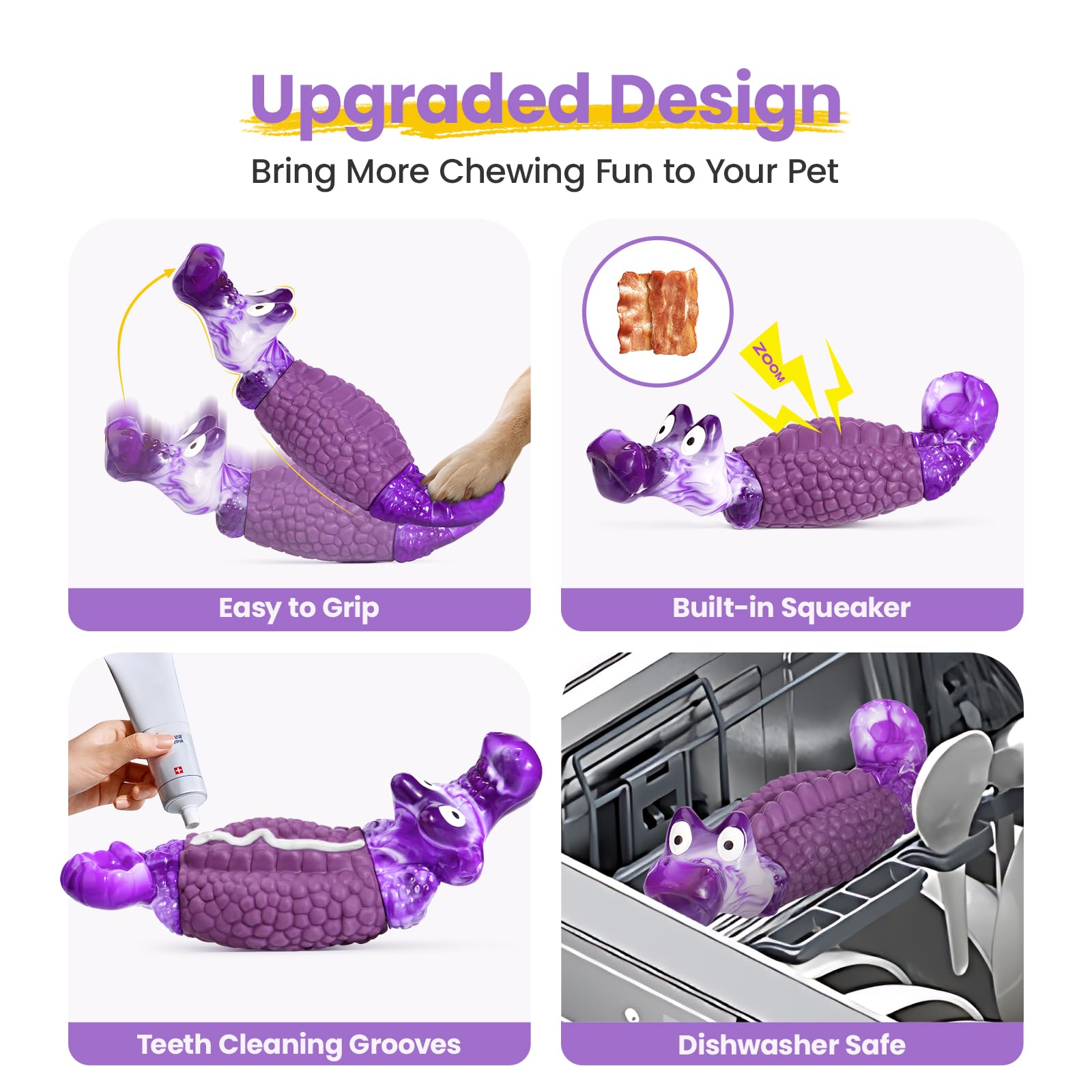 Jouet HGB grande taille, adapté pour grands et moyens chiens.