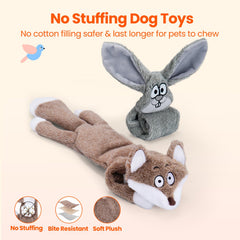 Texture peluche HGB résistante, douceur durable pour chiens.