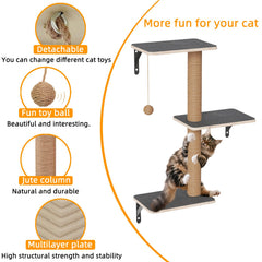HHOFURN pont pour chats, passage ludique entre les niveaux.