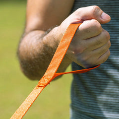 Hi Kiss longe extérieur camping orange idéale pour les activités en plein air et contrôle.