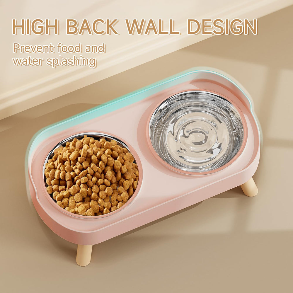 HIAIEVIY bols inox-chat – matériau durable et facile à nettoyer.