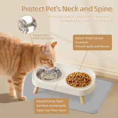 Tapis silicone alimentaire HIAIEVIY, capte déversements et miettes
