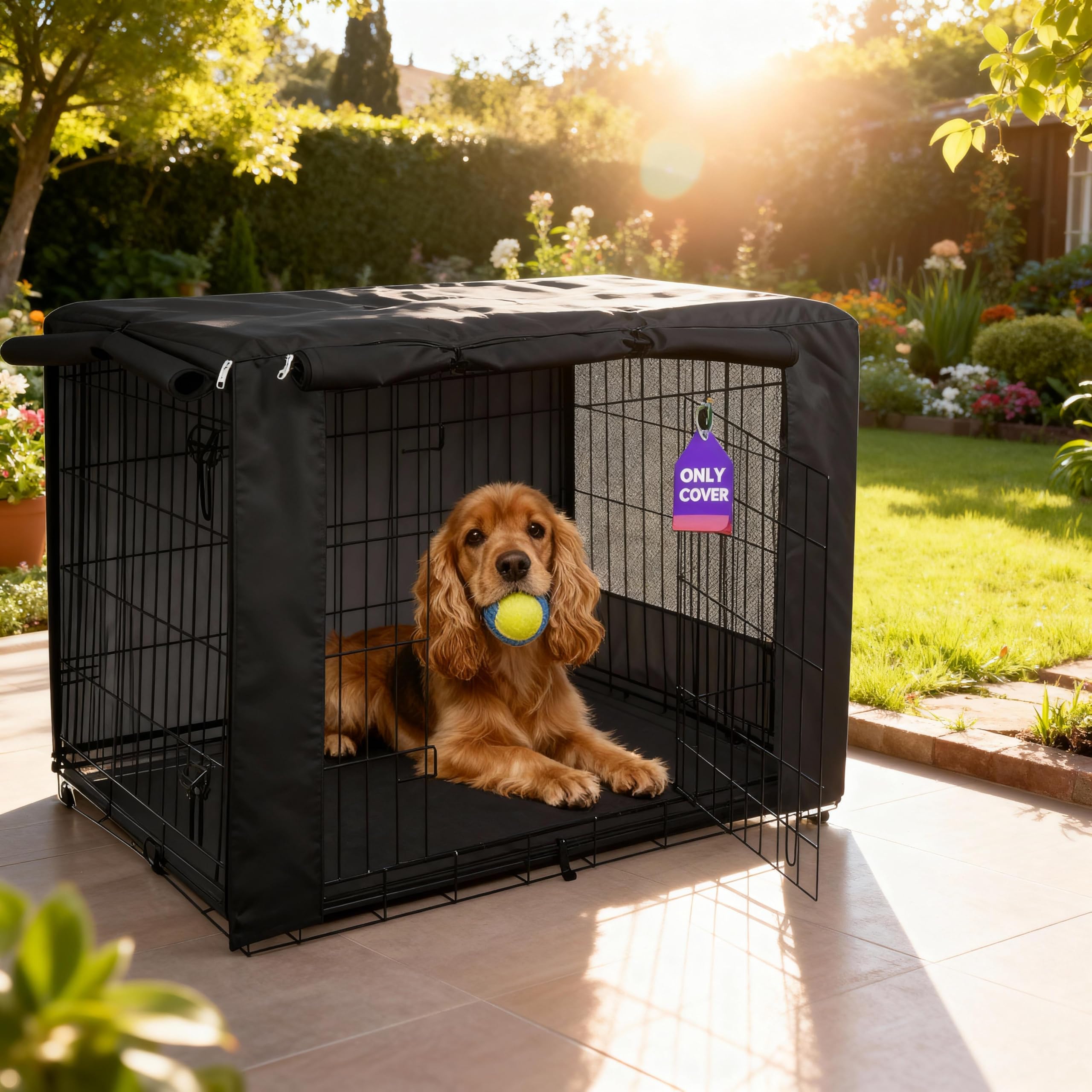 HiCaptain couverture cage 42x28x30 ajuste universel et securise
