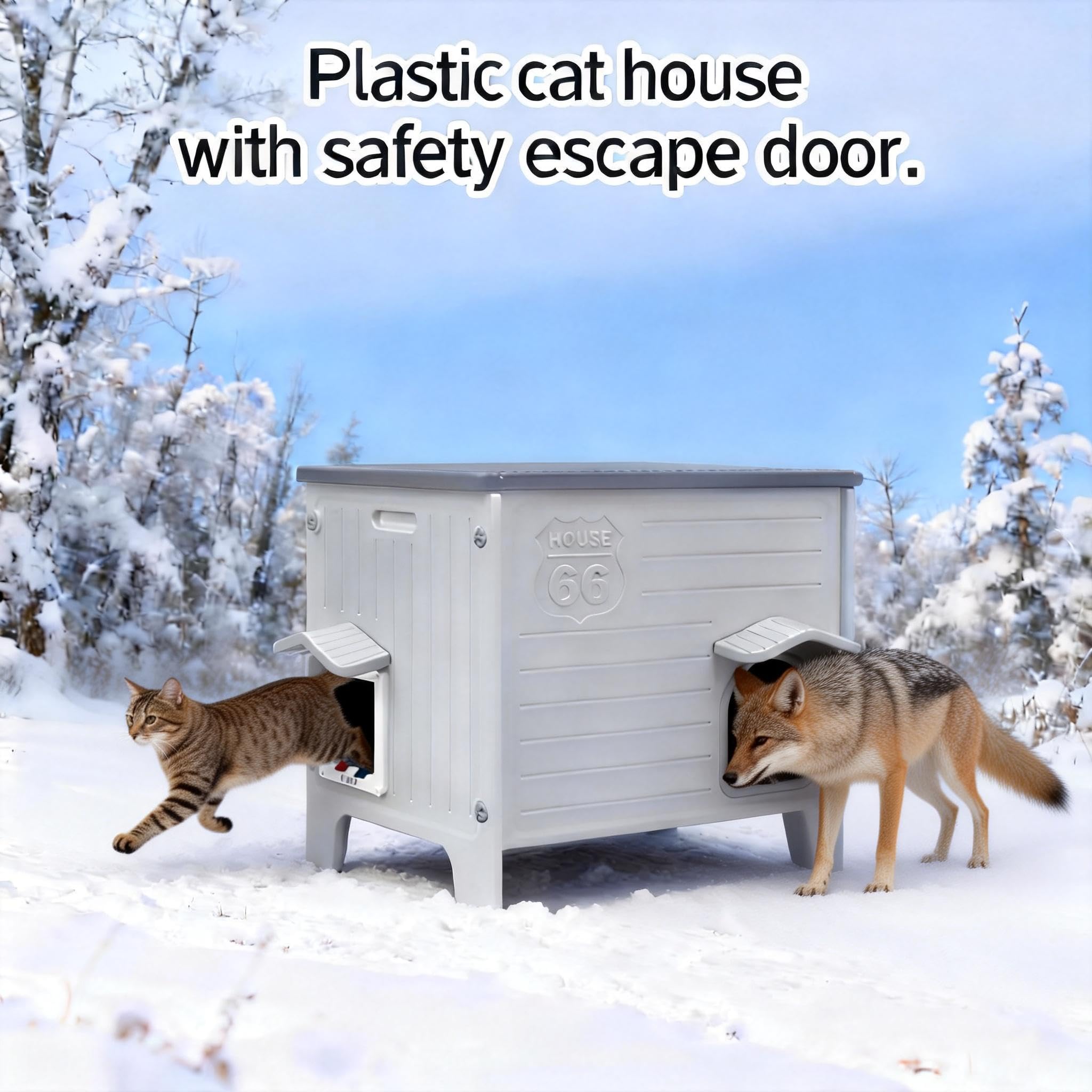 HiCaptain nettoyage-facile-plastique-chat: entretien simple, sans odeurs persistantes.