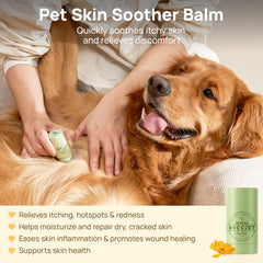 Texture-naturelle du baume cutané HICC PET pour hydratation en profondeur.