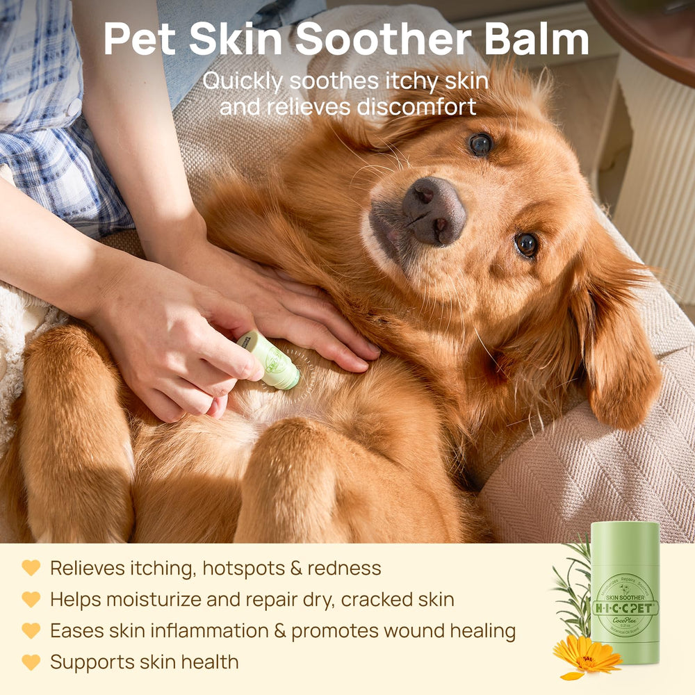 Baume peau chat HICC PET, application sans contact pour éviter les contacts.